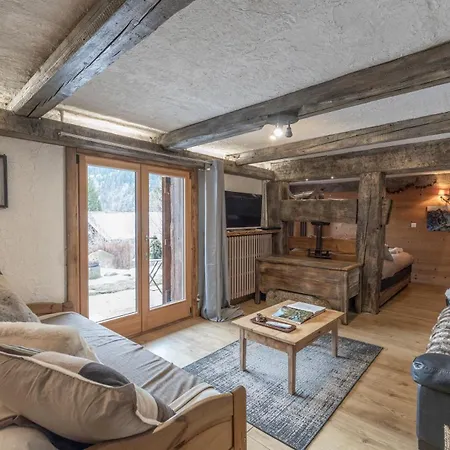 Chalet Appartement dans Chalet Authentique Les Contamines-Montjoie