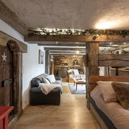 Petit Authentique Avec Chalet Les Contamines-Montjoie
